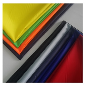 100% Polyester taffeta mạnh mẽ không thấm nước PU tráng vải phản quang vải cho đi xe đạp Áo mưa cho chàng trai cô gái dệt kỹ thuật - Product Image 6