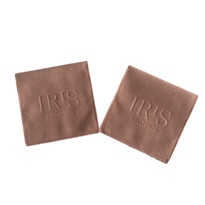 可定制项链收纳袋便携式天鹅绒首饰包耳环收纳袋，用于旅行和家庭展示 - Product Image 1