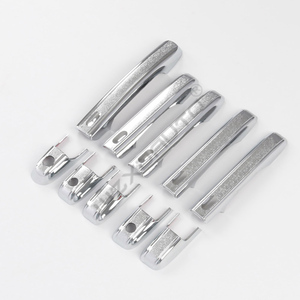 WZXD Protector de Manijas de Puerta Cromadas para CRV, Diseño Moderno 2003 2004 2005 2006 - Product Image 4