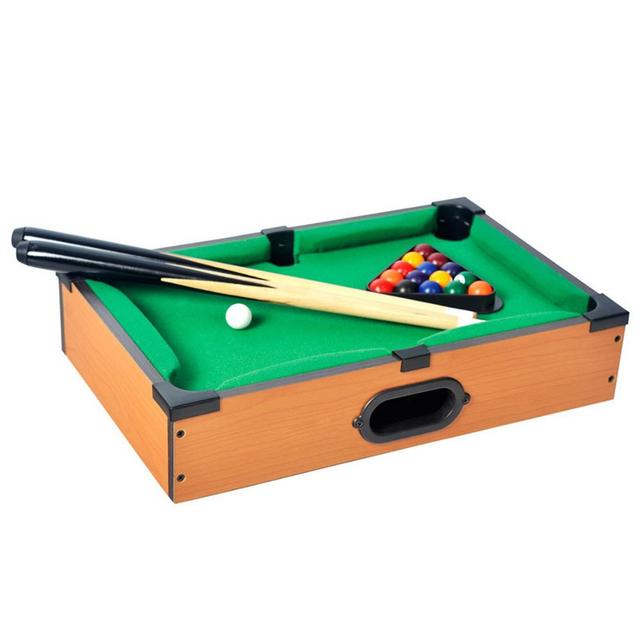 WIN.MAX Mini Pool Table 46x28x8cm MDF Material CE&EN71 Certified Customizable with Accessories