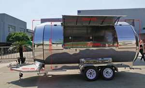 Kiosque de vente de nourriture préfabriquée rapide, crêpes, maïs, bus, remorque de vente de nourriture, stand de café, nourriture à vendre - Product Image 5