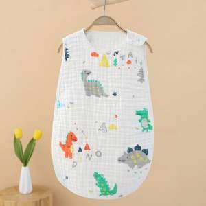 Gigoteuse pour bébé personnalisée en coton biologique avec fermeture éclair, sac de couchage d'été pour bébé, couverture pour bébé, gigoteuse - Product Image 2