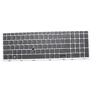 Clavier d'ordinateur portable rétro-éclairé pour EliteBook 855 850 G5 755 750-G5 <span class=keywords><strong>Zbook</strong></span> <span class=keywords><strong>15U</strong></span> G5 <span class=keywords><strong>G6</strong></span> claviers pour ordinateur portable - Product Image 1