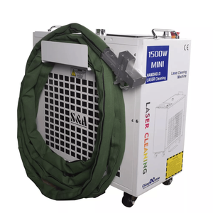Máquina de Limpieza Láser de Fibra Portátil Continua para Eliminar Pintura y Óxido de Metal - Product Image 1
