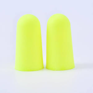 Safeyear-Tapones de protección auditiva desechables, protectores de silicona con cancelación de ruido para los oídos, para dormir y disparar - Product Image 4