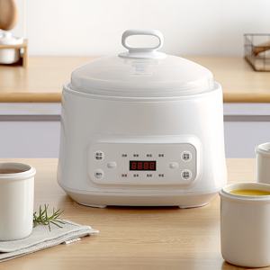 <span class=keywords><strong>Mijoteuse</strong></span> électrique entièrement automatique en céramique multifonctionnelle 3L pour le ménage pour la soupe de nid d'oiseau - Product Image 1