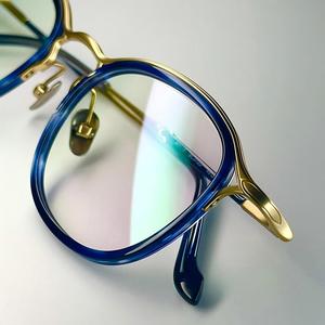 Lunettes de vue de créateur en titane pur, style japonais, faites à la main, avec <span class=keywords><strong>verres</strong></span> AC, modèle esthétique vintage M3118, les plus vendues - Product Image 1