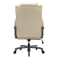 Chaise de bureau ergonomique moderne confortable en PU, chaise de direction pivotante réglable, chaise de conférence