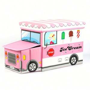 Boîte de rangement pliable en tissu non tissé pour jouets d'enfants, nouvelle collection 2022 - Product Image 1