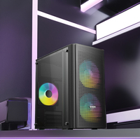 Oem odm logo personnalisé boîtier de jeu d'ordinateur vente en gros mini châssis m-atx pour pc