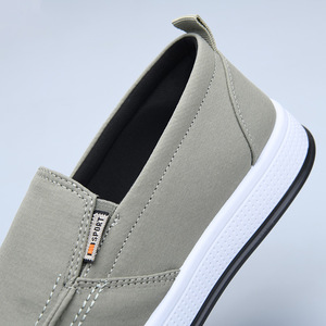 Chaussures décontractées pour hommes à semelle souple et antidérapante, respirantes, extra larges, à enfiler, en toile résistante, pour le printemps – Meilleures ventes - Product Image 5