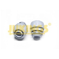 Conector de conducto eléctrico no metálico Flexible tipo B hermético a líquidos recto de alta calidad 3/4 con terminales