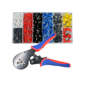 Hsc8 6-4a ve Mini Thép ferrule dây cuối uốn Kìm tùy chỉnh OEM thiết bị đầu cuối Uốn Tóc bồng công cụ lạnh-ép Brass crimper Metric - Product Image 6