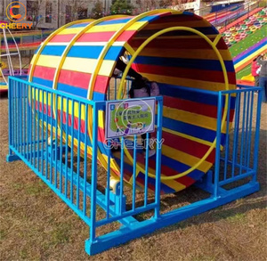 Unpowered công viên giải trí đi xe trò chơi thể thao hạnh phúc trống đi Bộ con lăn bánh xe spacewalk Con lăn trò chơi - Product Image 4