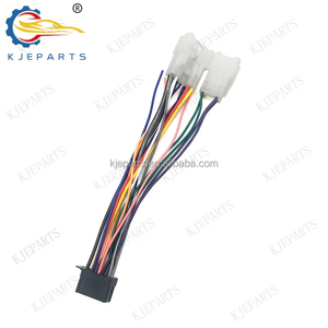 16 פין זכר כדי 6pin 10pin מתאם מחבר כבל סטריאו אוטומטי רדיו חיווט או מכונית toyotas - Product Image 6