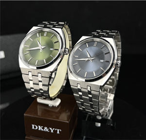 Relojes calientes para hombre, marca de lujo de alta calidad, reloj de banda de acero a la moda, reloj personalizado resistente al agua con fecha informal ultrafino de fábrica - Product Image 4