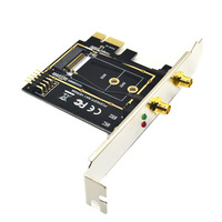 Adaptador PCI-E a NGFF M2 Wi-Fi y Tarjeta de Red KEY-E