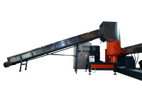 Machine de recyclage des déchets plastiques humides / Granulateur de déchets plastiques humides / Extrusion à vis simple