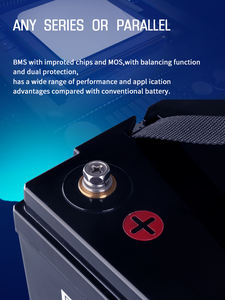 SKE 12V 20Ah 240W Lifepo4 Baterai Baterai Lithium Ion untuk Penyimpanan Energi Surya - Product Image 3