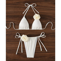 Micro string extrême personnalisé de haute qualité pour filles Bikini Mini maillots de bain sexy chauds Vêtements de plage Triangle Vêtements de plage