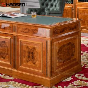 Ensemble de mobilier de bureau de luxe classique pour le gouvernement, table et chaise de direction, vente chaude - Product Image 4