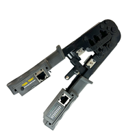 Cortador de alambre de acero multifunción Modular RJ11/RJ12/RJ45 6P/8P herramienta de prensado con probador Pelacables Ethernet OEM personalizable