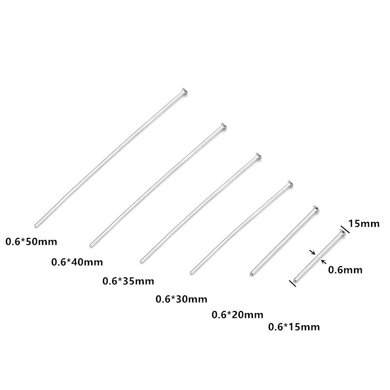 Custom 300Pcs bag Stainless Steel Silver