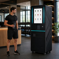 Distributeur automatique de protéines intelligent avec écran tactile pour les universités et les salles de sport, destiné aux magasins de nutrition