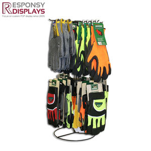 Gant de vêtements en métal sur pied détachable et amovible personnalisé pour présentoir POP - Product Image 3