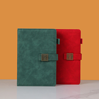 Neue Vintage Geschenksets aus China mit individuellem Wärmebecher, Notizbuch aus Leder mit geprägtem Logo und Metallstift im Geschenkkarton für Firmenpräsente