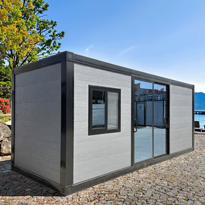 Prix Exceptionnels Villa Personnalisée Préfabriquée Modulaire Extensible 40ft 20ft Maison Conteneur Pliante en Acier Sandwich Portable - Product Image 2