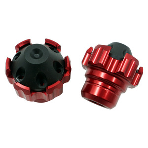 2Pcs Slider Cups Anti Crash Protector Pour Scooter Électrique Colorful Motorbike Crash Protector Aluminium Wheel Protection Pads - Product Image 3