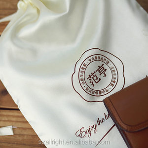 Bolsa de Lencería Personalizada con Cordón de Satén Reciclable, Impresión de Serigrafía en Color CMYK, Logotipo Personalizado, Tamaño Personalizable, Etiquetado Promocional - Product Image 4