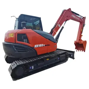 FREE SHIPPING Original Kubota KX165 kx183 Excavator CE document 5T 8T Kubota U55 Kx165 Excavators In Stock For Sale