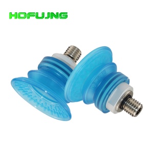 Corrugated Multi-Layer Spring Organ Replacement AIR BEST SXP Series <b>Suction</b> Cup Vacuum <b>Pad</b> PU Bellows - Product Image 3