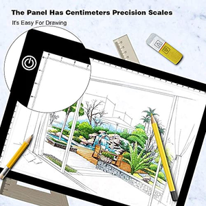 Tablette lumineuse de dessin et de copie A2, planche lumineuse acrylique, traceur LED Glow Basic - Product Image 5