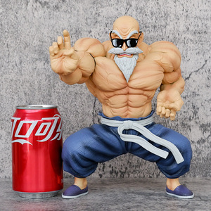 Figura de <span class=keywords><strong>Anime</strong></span> de 23 cm del Manga Dragon Ball, Maestro Roshi Musculoso Semidesnudo DBZ, Figura de Acción de Dibujos Animados, Colgante de Simulación para Escritorio, Regalo - Product Image 3
