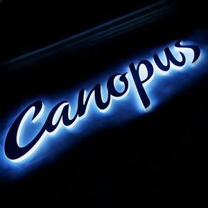 Letrero Publicitario Retroiluminado de Acero Inoxidable, Letrero LED para Exteriores, Letrero con Letras de Canal LED 3D, Letreros Electrónicos - Product Image 1