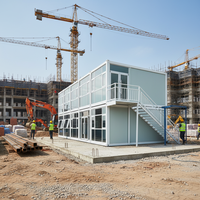 Casas Prefabricadas en Contenedores de Envío, Casas Modulares en Contenedores para Dormitorios de Trabajadores de Oficina