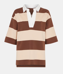 <span class=keywords><strong>Femme</strong></span> 100% Coton pour Polo <span class=keywords><strong>T</strong></span>-<span class=keywords><strong>shirt</strong></span> <span class=keywords><strong>Rugby</strong></span> Respirant Brodé Motif Géométrique Tricoté Casual - Product Image 6