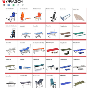 Precio de Fábrica, Camilla de Emergencia Médica Plegable Doble para Ambulancia de Rescate y Bomberos, Personalizable - Product Image 5