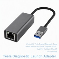 Kit de Conexión de Diagnóstico Profesional para Tesla, Cable Ethernet OBD II para Model 3, Y, S, X, Programación y Diagnóstico de Fallas
