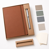 Ensemble de carnets d'affaires OEM haut de gamme avec fermoir, tasse isotherme et batterie externe – Fabricant