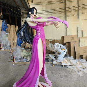 หุ่นตัวการ์ตูนตัวการ์ตูนแบบหนึ่งชิ้นทำมือตุ๊กตาอะนิเมะงูเหลือม - Product Image 4