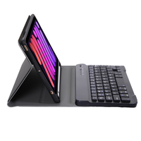 6e génération étui pour tablette clavier, coque souple sans fil magnétique couverture en cuir Pu pour Apple Ipad Mini 6 8.3 pouces 2021