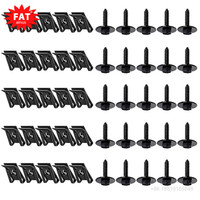50 pièces M4.2 universel garde-boue revêtement vis U écrou Kit moteur Splash bouclier vis à tête hexagonale U Clips automobile corps vis Clips
