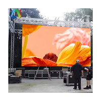 Pantalla LED de Vídeo para Interiores y Exteriores de Fácil Instalación, Paneles LED de Pared de Alta Definición P2.6, P3.91, P4.81, P2.604, Gabinete Personalizado de Alquiler