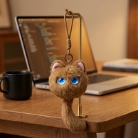 Juguete de Peluche Inteligente con WiFi, Interactivo por Voz con IA, de Algodón PP, para Aliviar el Estrés, para Niños y Adultos, con Función de Cuentos y Actualización Emocional para el Hogar