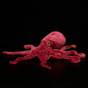 Peluche de Pulpo de Simulación Rojo, Suave, Realista, de Agua Profunda, para Niños y Niñas, Personalizable - Product Image 3