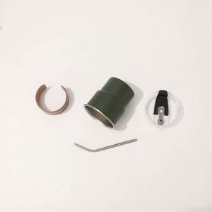 Nouvelle tasse à café en acier inoxydable de style classique avec couvercle anti-brûlure, isolation thermique 0-6 heures, portable pour camping en extérieur, avec paille intégrée - Product Image 4
